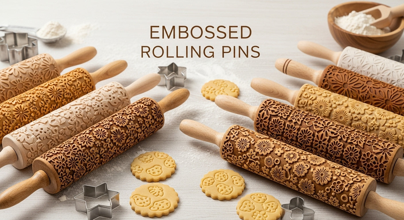 EMBOSSED ROLLING PIN