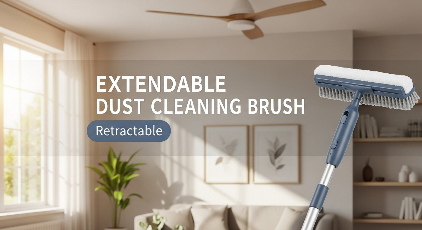 EXTENDABLE DUST CLEANING BRUSH